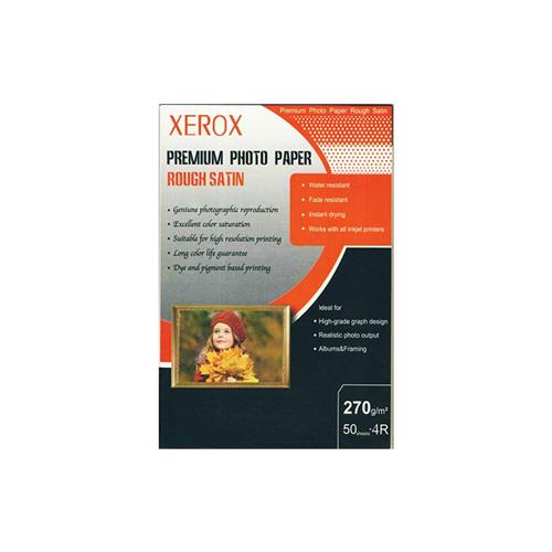 کاغذ زیراکس 270 گرمی مات ابریشمی 10x15 Xerox Rough Satin Paper 270 gr 10x15